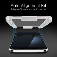 Стъклен ротектор за дисплей на iPhone 11 от Spigen ALM Glass FC - Privacy