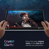 Висококачествен стъклен протектор за iPad Air 4 / 5 / Pro 11 от Spigen Glas.TR.Ez Fit - Прозрачен