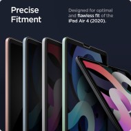 Висококачествен стъклен протектор за iPad Air 4 / 5 / Pro 11 от Spigen Glas.TR.Ez Fit - Прозрачен