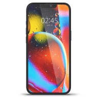 Висококачествен стъклен протектор за iPhone 13 / 13 Pro / 14 от Spigen Glass FC - с черна рамка