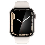 SZKŁO HYBRYDOWE SPIGEN PROFLEX ”EZ FIT” 2-PACK APPLE WATCH 7 / 8 (41 MM)