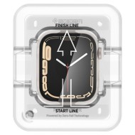 SZKŁO HYBRYDOWE SPIGEN PROFLEX ”EZ FIT” 2-PACK APPLE WATCH 7 / 8 (41 MM)