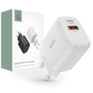 Стенно зарядно за IOS и ANDROID PD20W/QC3.0 от Tech-Protect C20W - бяло