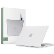 Тънък кейс за Apple Macbook Air 13 M2 / M3 / M4 / (2023-2025) от Tech-Protect Smartshell - Матово прозрачен