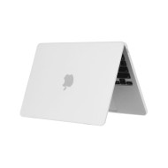 Тънък кейс за Apple Macbook Air 13 M2 / M3 / M4 / (2023-2025) от Tech-Protect Smartshell - Матово прозрачен