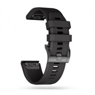Силиконова каишка за GARMIN FENIX 3/3HR/5X/5X PLUS/6X/6X PRO/ 7X от Tech-Protect Smooth - черна