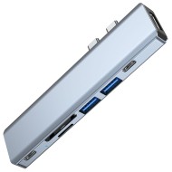 TECH-PROTECT V5-HUB ADAPTER 7IN1 GREY