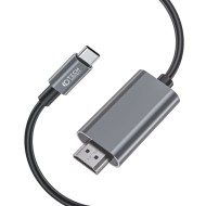 Кабел USB-C / HDMI 4K 60HZ 200 см от Tech Protect Ultraboost - Черен