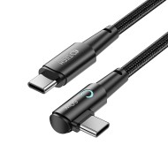 Кабел за зареждане USB-V / USB-C 60W 6A 100 см от Tech Protect Ulstraboost "L" - Сив