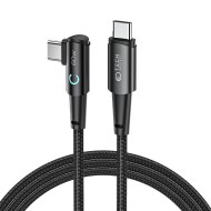 Кабел за зареждане USB-C / USB-C 60W 6A 200 см от Tech Protect Ulstraboost "L" - Сив