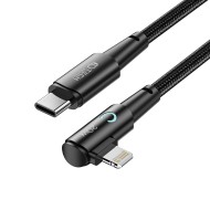 Кабел за зареждане Lightning / USB-C 20W 3A 100 см от Tech Protect Ulstraboost "L" - Сив