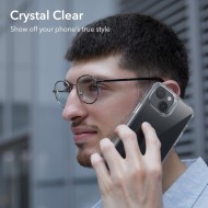 Твърд кейс за iPhone 15 Plus от ESR Ice Shield - Прозрачен