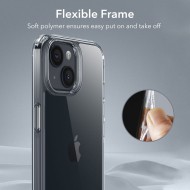 Твърд кейс за iPhone 15 Plus от ESR Ice Shield - Прозрачен