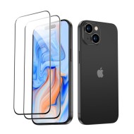 2x протектор за дисплей на iPhone 15 от ESR - Черни