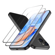 2x протектор за дисплей на iPhone 15 от ESR - Черни