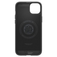 Тънък кейс с MagSafe за iPhone 15 от Spigen Mag Armor - Черен