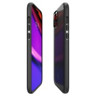 Тънък кейс с MagSafe за iPhone 15 от Spigen Mag Armor - Черен