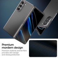 Тънък кейс за Samsung Z Fold 5 от Spigen Airskin Pro - Черен
