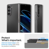 Тънък кейс за Samsung Z Fold 5 от Spigen Airskin Pro - Черен