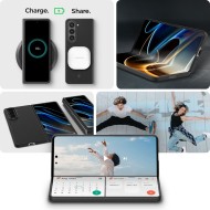 Тънък кейс за Samsung Z Fold 5 от Spigen Airskin Pro - Черен