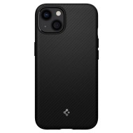 Тънък кейс с MagSafe за iPhone 13 от Spigen Mag Armor - Черен