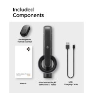 Магнитен селфи стик и статив с MagSafe и Bluetooth от Spigen S570W - Черен