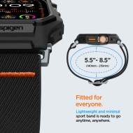 SPIGEN LITE FIT ”PRO” APPLE WATCH ULTRA 1 / 2 (49 MM) MATTE BLACK