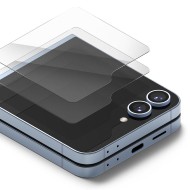 2 броя стъклени протектори за Samsung Galaxy Z Flip 6 от Ringke TG 2-Pack - Прозрачни