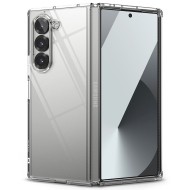 Удароустойчив твърд кейс за Samsung Galaxy Z Fold 6 от Ringke Fusion - Прозрачен