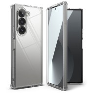 Удароустойчив твърд кейс за Samsung Galaxy Z Fold 6 от Ringke Fusion - Прозрачен
