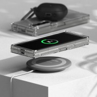 Удароустойчив твърд кейс за Samsung Galaxy Z Fold 6 от Ringke Fusion - Прозрачен