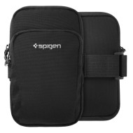 Универсален спортен калъф с лента за ръка от Spigen A702 - Черен