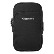 Универсален спортен калъф с лента за ръка от Spigen A702 - Черен