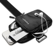 Универсален спортен калъф с лента за ръка от Spigen A702 - Черен
