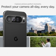 2 броя протектори за камера на Google Pixel 9 Pro от Spigen Optik Tr Ez Fit - Прозрачни