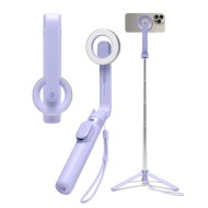 Магнитен селфи стик и статив с MagSafe и Bluetooth от Spigen S571W - Lavender