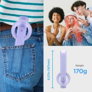 Магнитен селфи стик и статив с MagSafe и Bluetooth от Spigen S571W - Lavender