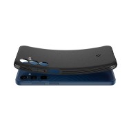 Удароустойчив калъф за Samsung Galaxy M35 5G от  Spigen Essential SandBlast - Черен