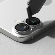2 броя стъклени протектори за камера на iPhone 16 / 16 Plus от Ringke Oslona Aparatu - Прозрачни