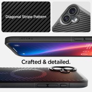 Силиконов кейс с MagSafe за iPhone 16 от Spigen Core Armor - Matte Black