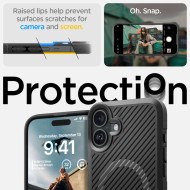 Силиконов кейс с MagSafe за iPhone 16 от Spigen Core Armor - Matte Black