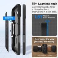 Силиконов кейс с MagSafe за iPhone 16 от Spigen Core Armor - Matte Black