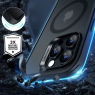 ESR CLASSIC HYBRID HALOLOCK MAGSAFE & TEMPERED GLASS IPHONE 16 PRO FROSTED BLACK