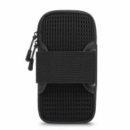 Универсален спортен калъф с лента за ръка от Tech-Protect M6 - Черен
