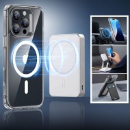 Силиконов кейс с MagSafe за iPhone 16 Pro Max от ESR Classic Hybrid Halolock - Clear