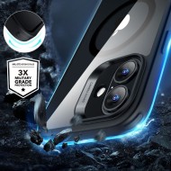 Силиконов кейс с MagSafe за iPhone 16 Plus от ESR Classic Hybrid Halolock - Clear /Black