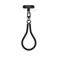 Универсален ремък за китка от Tech-Protect C3S Rope Wrist Strap - Черен