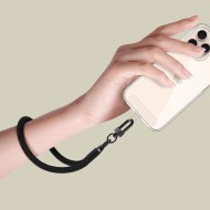 Универсален ремък за китка от Tech-Protect C3S Rope Wrist Strap - Черен