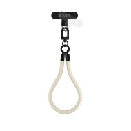 Универсален ремък за китка от Tech-Protect C3S Rope Wrist Strap - Taupe / Black