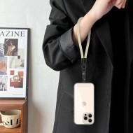 Универсален ремък за китка от Tech-Protect C3S Rope Wrist Strap - Taupe / Black